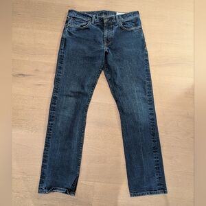 imogene + willie Dark Indigo Barton Slim Jeans